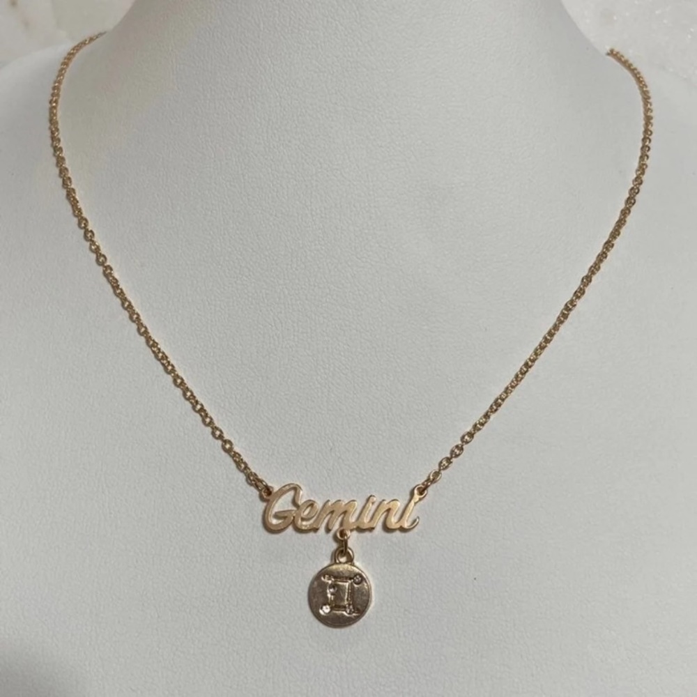 Gemini Zodiac Necklace